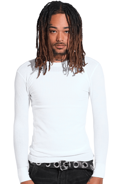 Pack 2 thermals gaufrés blancs