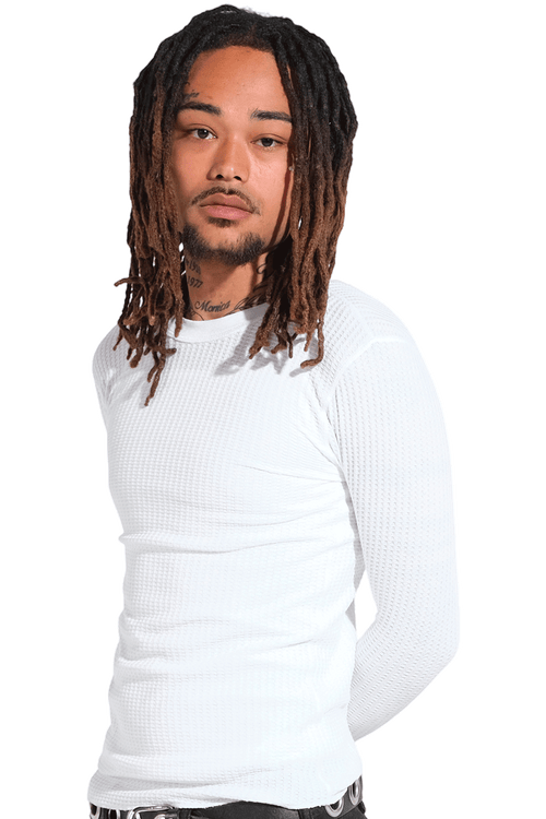 Pack 2 thermals gaufrés blancs