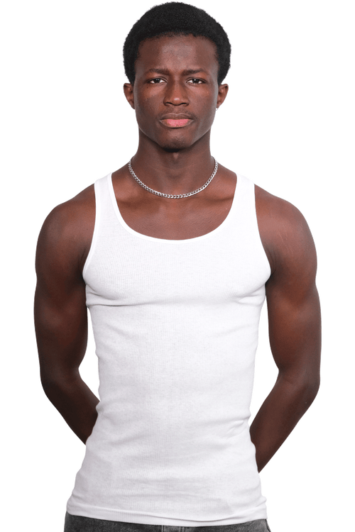 Pack 3 débardeurs blancs