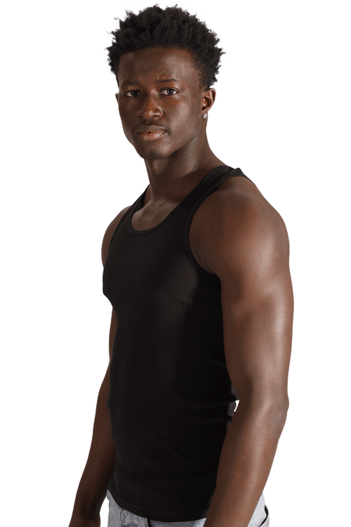 Pack 3 débardeurs noirs