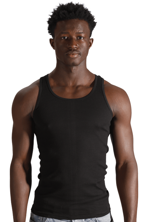 Pack 3 débardeurs noirs